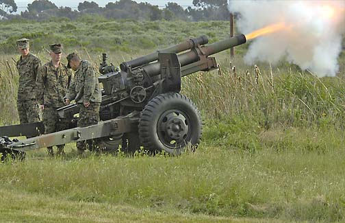 105mm howitzer doodle
